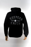 Keepers of the Faith hoodie I Black - Ash Grey