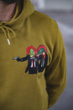 Blup Fiction hoodie I Olive Oil