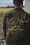 Vintage German Army Flecktarn shirt I Birds of a Feather size XL (only 1 made)
