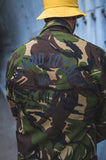 Vintage Dutch Army Shirt/Jacket I Be Kind to Carp size XL (only 1 made)