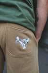 Carp Shaka loose fit joggers I Warm Sand