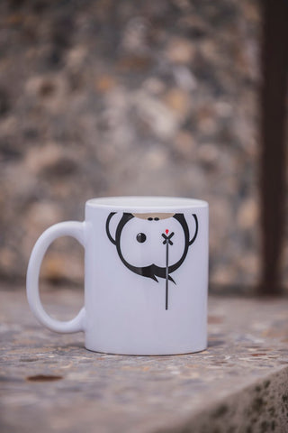Facedown mug I White
