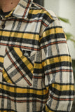 Cotton Flannel slightly oversized shirt I Yellow Beige (Limited Edition!)
